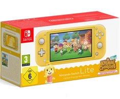 Nintendo Switch Lite - Animal Crossing New Horizons Bundle - Geltona