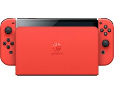 Nintendo OLED perjungiklis Mario Raudona Edition