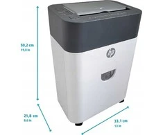 Popieriaus Smulkintuvas - HP Oneshred 100CC Baltas/Pilkas