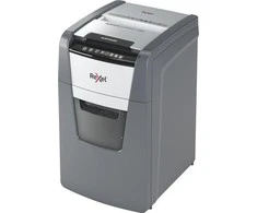 Rexel Optimum AutoFeed+ 130X Dokumentų naikiklis, Cross shredding, 4x28 mm, 55 dB, P-4, 44 L, Juoda