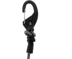 Nite Ize KnotBone elastingas dirželis #5 pilkai juodas virvė