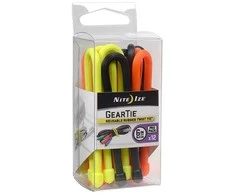 Nite Ize organizatorius Gear Tie Original rinkinys 6' guma, spalvų derinys, 12 vnt (GTPP6-A1-R8)
