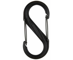 Niteize Nite Ize S-Biner Dual #6 kabliukas, juodas plastikas (SBP6-03-01BG)