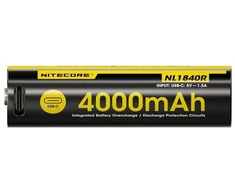 Nitecore Akumuliatorius 18650 4000mAh USB-C