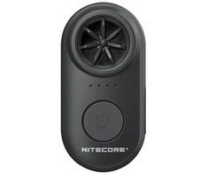 Nitecore NWE10 elektroninis avarinis švilpukas juodas (NITNWE10BL)