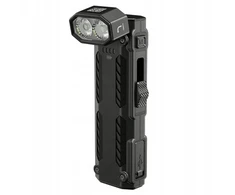 Nitecore EDC09 įkraunamas EDC žibintuvėlis – 1 600 liumenų, 3 spalvinės temperatūros, 102° pasukama galvutė, USB-C, nerūdijantis plienas, atsparus vandeniui (IPX6)