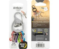 NiteIze Keygun su Nite Ize SBiner atidarytuvu
