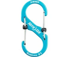NiteIze Nite Ize Rifle S- Biner Slidelock # 3 Mėlyna
