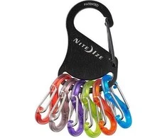 NiteIze Raktų tvarkyklė Nite Ize KeyRack S- Biner