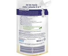 NIVEA Bambino Kids kūno ir plaukų plovimo gelis 2in1 Meerkats Refill 900 ml