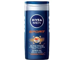 Dušo želė vyrams NIVEA Sport, 250 ml