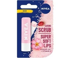 Nivea Caring Scrub Super Soft Lips, 4,8 g