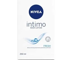 Nivea Intimo Wash Lotion Fresh Comfort Intimate Cosmetics moterims, 250 ml