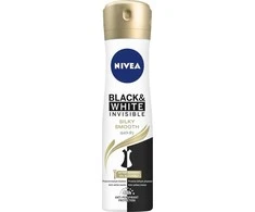 Nivea Juodas&amp;Baltas Invisible Silky Smooth, 150 ml
