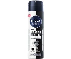 Nivea Men Juodas &amp; Baltas Invisible Original antyperspirant spray 150ml