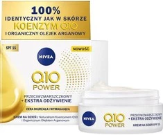 Nivea Q10 Power Anti-Wrinkle Extra Nourish Day Kremas moterims, 50 ml