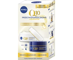 Nivea Q10 dieninis ir naktinis stangrinamasis kremas nuo raukšlių, 2 x 50 ml