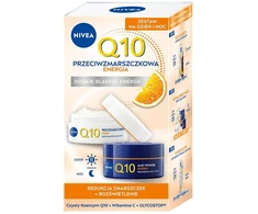Nivea Nivea Set Q10 krem do twarzy na dzień + krem do twarzy na noc 50ml