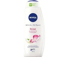 Nivea Rose &amp; Almond Oil Dušo želė moterims, 750 ml