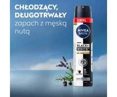 Nivea Men Juodas &amp; Baltas Invisible Epic Night antyperspirant spray 250ml