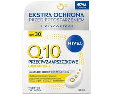 Nivea Q10 stangrinantis dieninis kremas nuo raukšlių SPF30 50ml