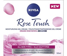 Nivea Rose Touch Day Kreminis moterims, 50 ml