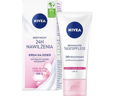 Nivea 24H Nawilżenia Cera Sucha i Wrażliwa, 50 ml