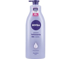 Nivea Silky Sviestmedžių aliejumi Body Milk kūno pienelis sausai odai, 500 ml