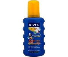 Nivea Sun Kids Protect &amp; Care Sun Purškiklis Sun Losjonas kūnui
