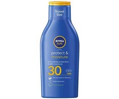 NIVEA SUN Protect &amp; Moisture drėkinamasis kremas nuo saulės SPF30 100 ml