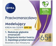 Nivea Nuo raukšlių + Modeliuojantis dieninis kremas SPF30 65+ 50ml