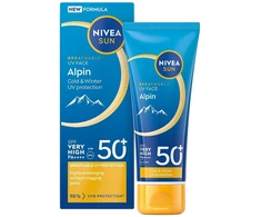 Nivea „Sun Alpin“ veido kremas su didele apsauga nuo SPF 50+ 40 ml