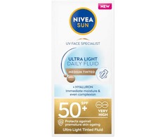 „Nivea Sun Ultra Light“ dieninis fluidas SPF50+, 40 ml
