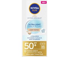 Nivea Sun Ultra Light Daily Fluid SPF50+, 40 ml