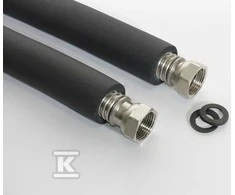 NMC ŽARNOS DN25 SU VERŽLĖMIS 1"/1" 9MM L= 0.50 FPWS // WPPC.F.050.1