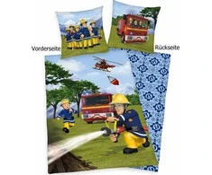 MCU Fireman Sam Fire Truck Patalynė – 100 procentų medvilnė