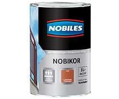Nobiles Nobikor A ftalio gruntas metalui, juodas, 1 l