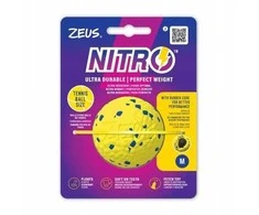 Zeus Nitro - Svorinis Kamuolys - Geltona ir Mėlyna - Vidutinis, Ø6.3cm