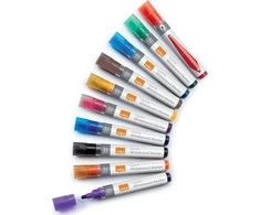 Nobo Žymekliai Liquid Ink, skirtingos spalvos, 10 vnt 1915381