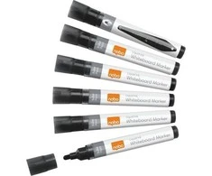 Nobo Liquid Ink juoda 10 vnt