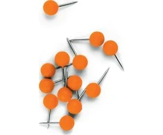 Nobo putplastis informaciniams stendams, oranžinis (100 vnt.)
