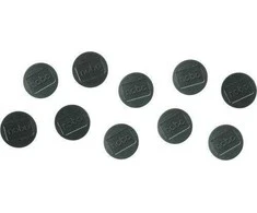 Magnetai Nobo, 38mm, juodos spalvos, 10 vnt./pak.