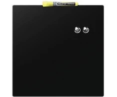 Nobo Kvartetas 36x36 cm, juodas, Magnetinis, drywall - (1903774)