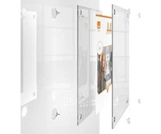 Nobo Premium A4 akrilinis rėmelis su siurbtukais