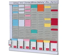 Monthly planner Nobo Sidabras Aliuminis