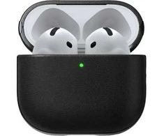 Nomad modernus odinis dėklas, juodas – „Airpods 4“