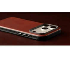 Nomad modernus odinis dėklas, olde dublin (Horween) - iPhone 18 Pro Max/17 Pro Max