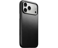 Burga Nomad Modern odinis dėklas, juodas (Horween) – iPhone 18 Pro Max/17 Pro Max