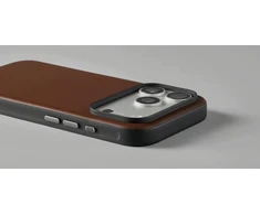 Nomad Modernus odinis dėklas, rudas - iPhone 18 Pro Max/17 Pro Max