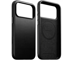 Nomad Modern Leather dėklas, juodos spalvos – iPhone 17 Pro